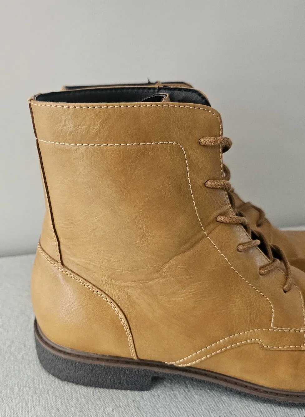 NWOB ALFANI Oliver Lace Up Mens Boots